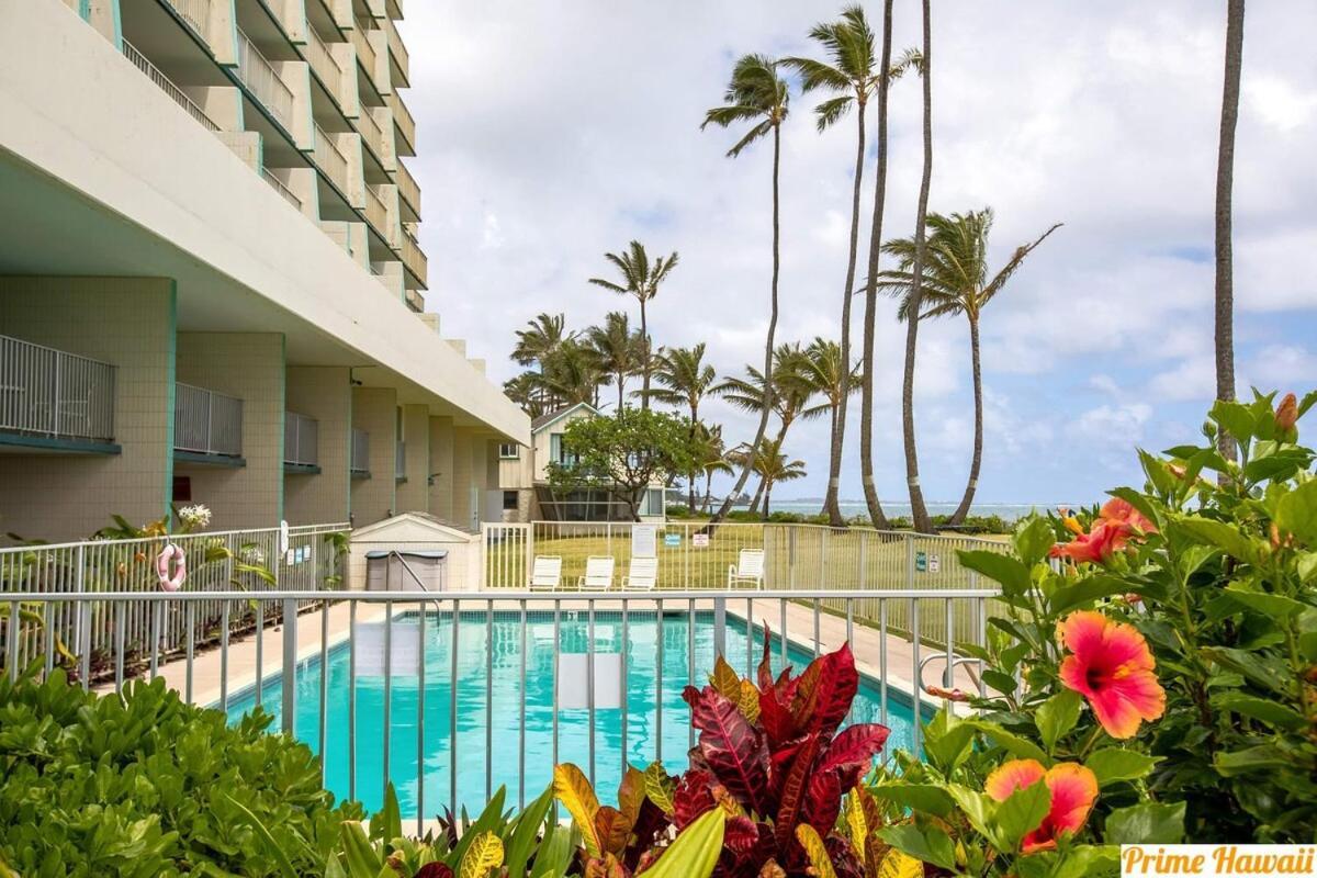 Beautiful Beachfront Condo Laie Exterior photo