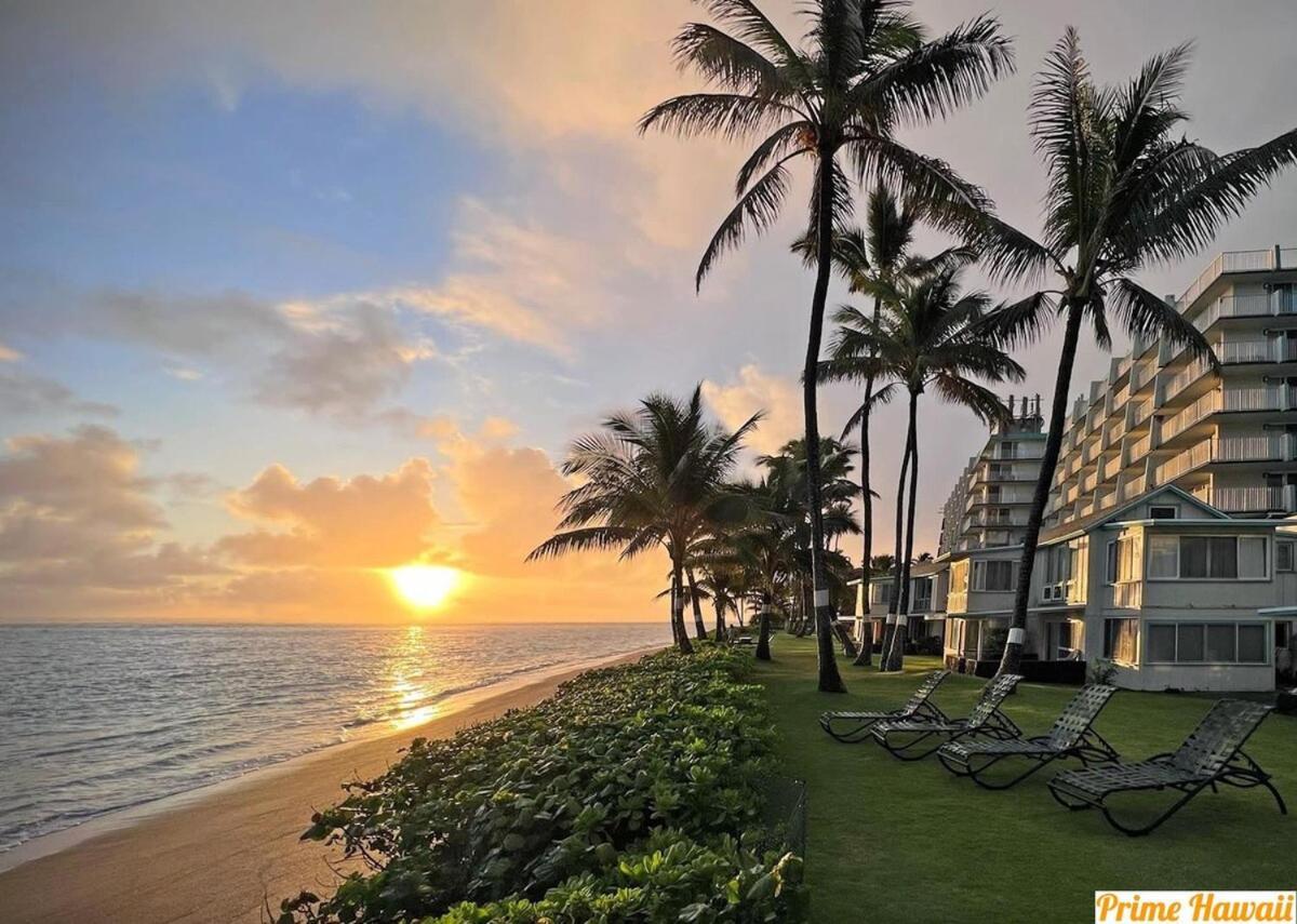 Beautiful Beachfront Condo Laie Exterior photo