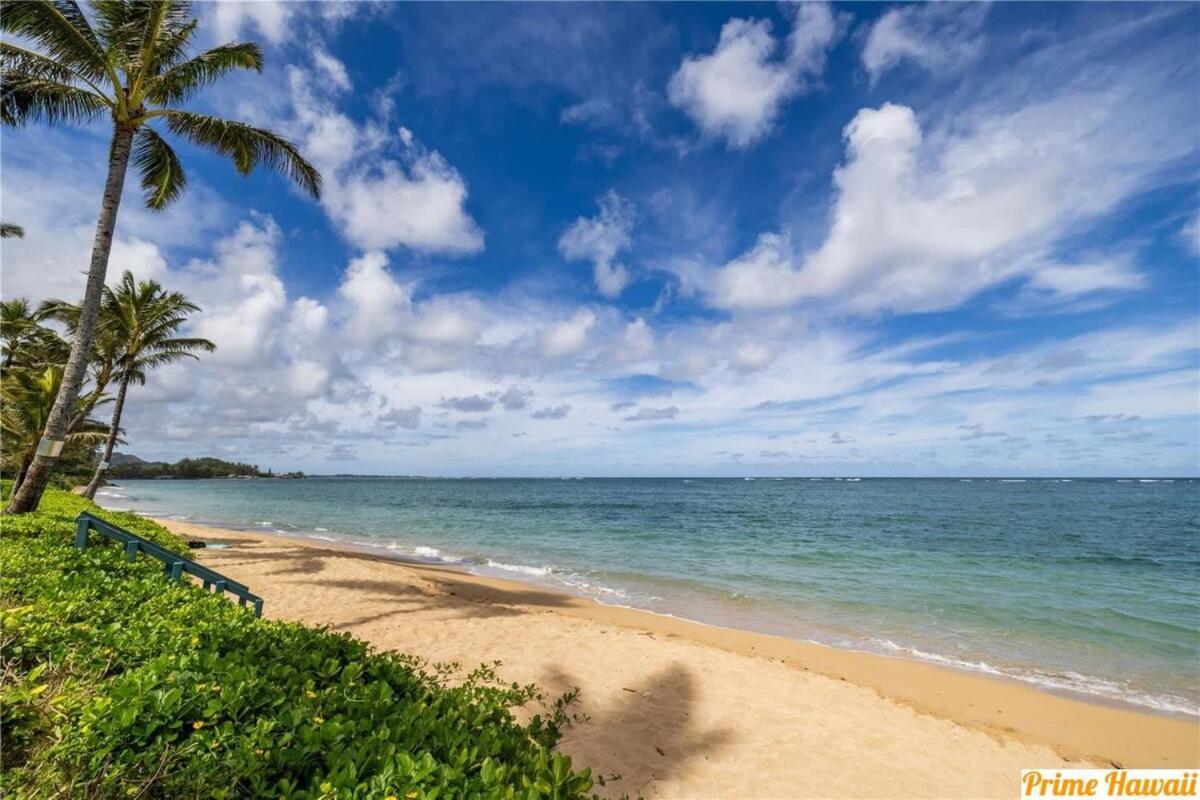 Beautiful Beachfront Condo Laie Exterior photo